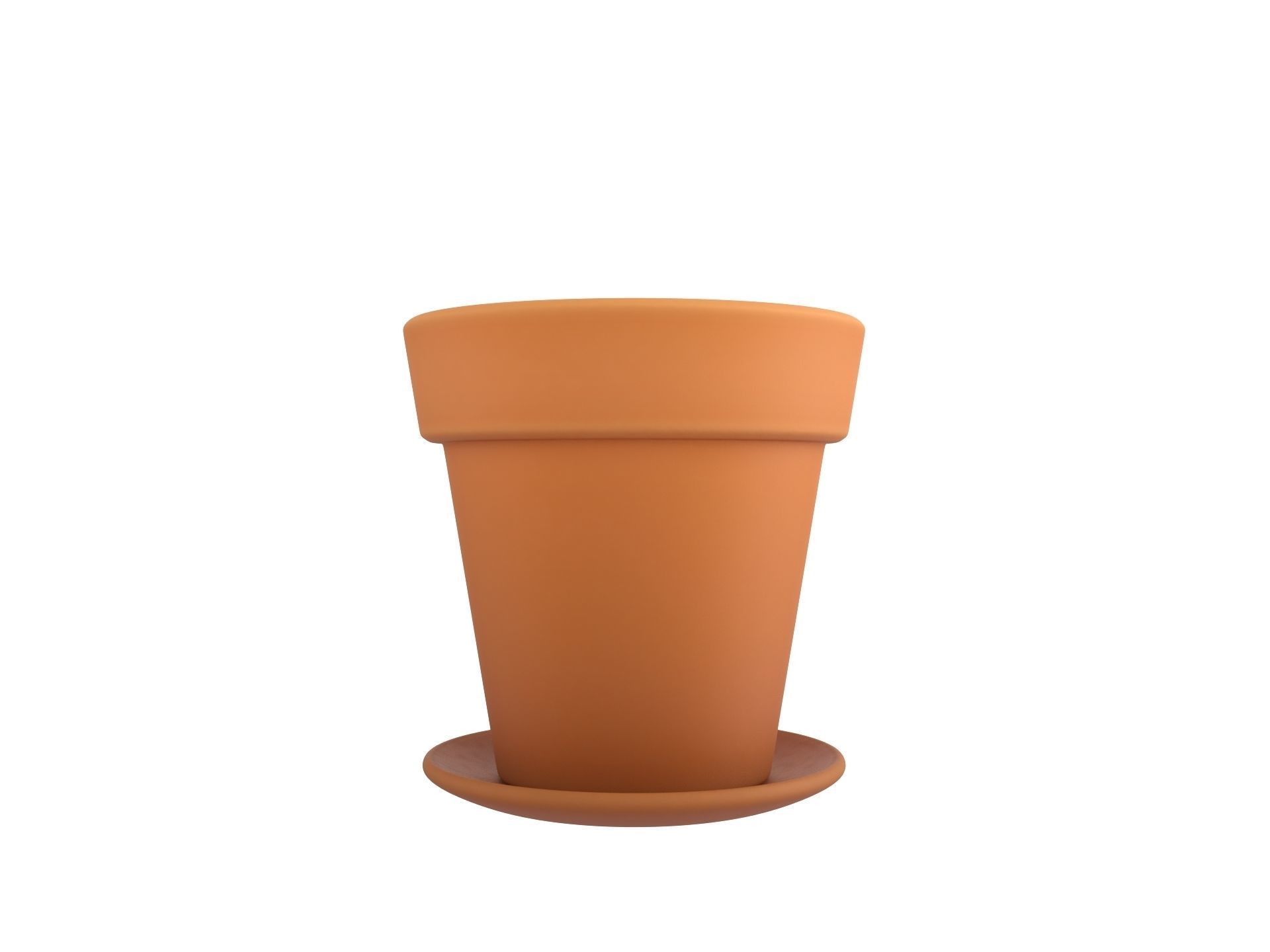 Flower Pot 3D model_1