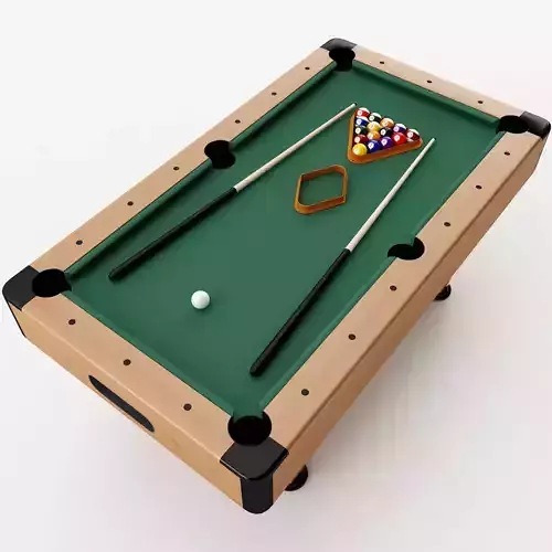 Pool Table 3D model