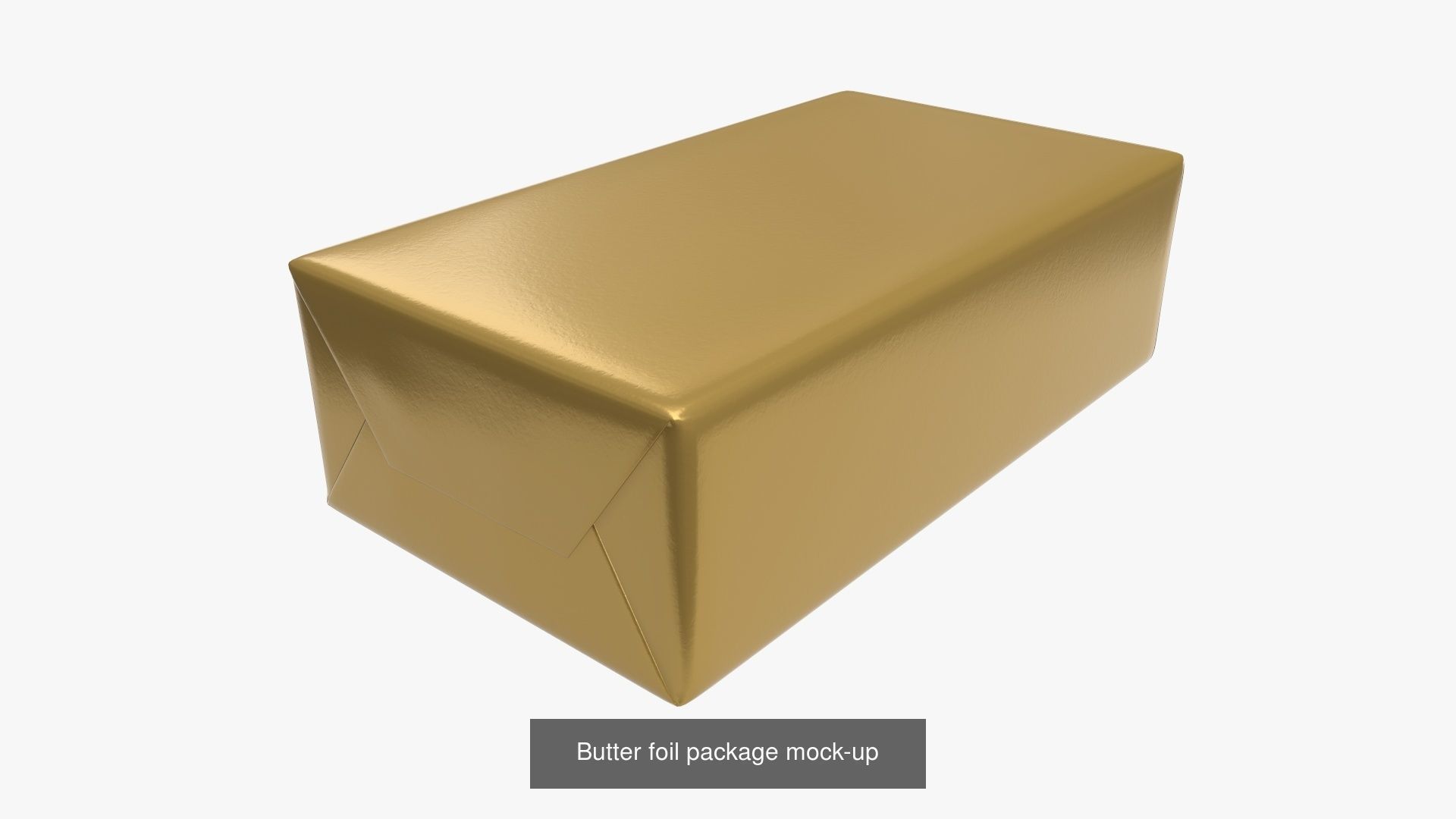 Butter margarine plastic container package box mock-up 3D Model Collection_10