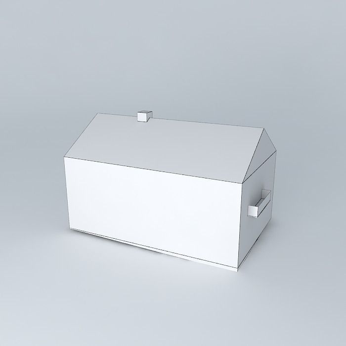 Presbytery Vicarage in Pilsen Free 3D model_4