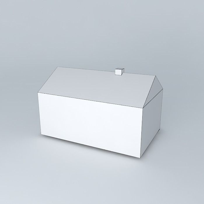 Presbytery Vicarage in Pilsen Free 3D model_3