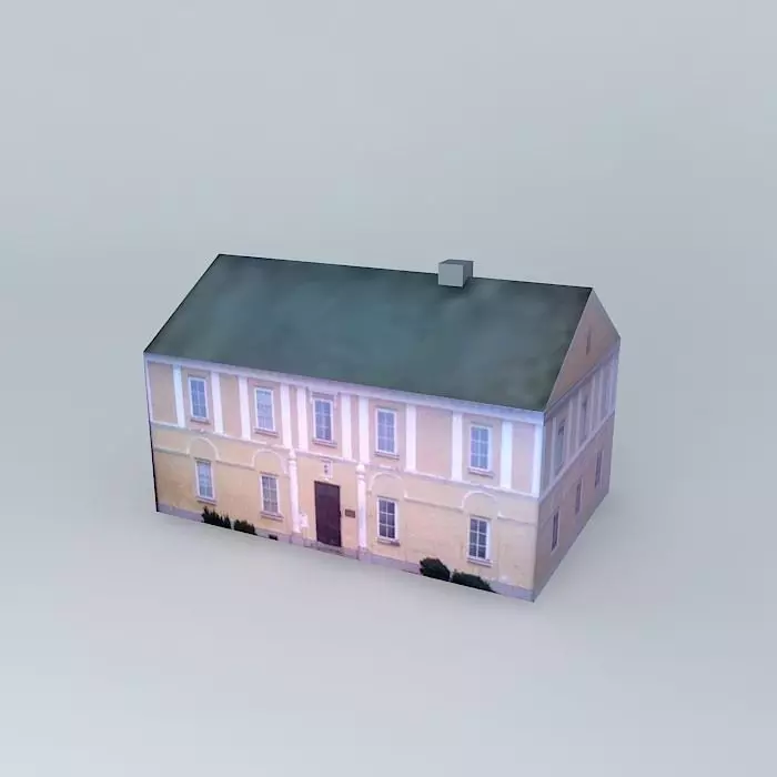 Presbytery Vicarage in Pilsen Free 3D model_0