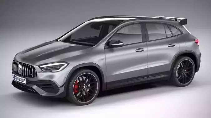 Mercedes-Benz GLA45 S AMG 2021 3D model