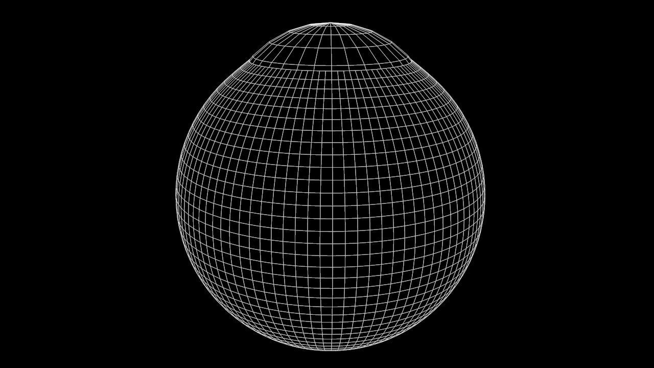 Brown Eyeball Low-poly 3D model_10