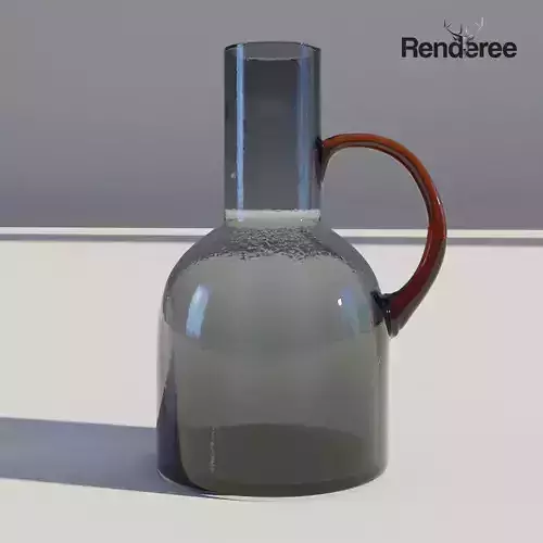 Glass Ewer