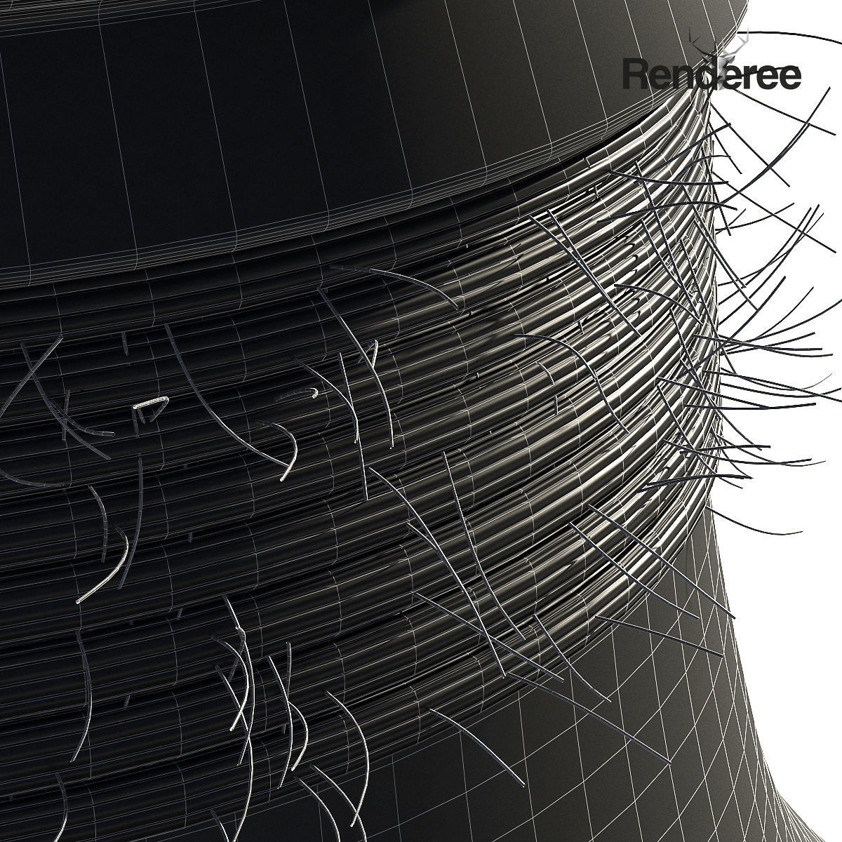 Small Glass Vases Jars 3D model_7