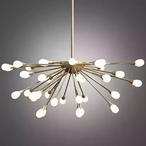 Original Sputnik Kronleuchter 3D model