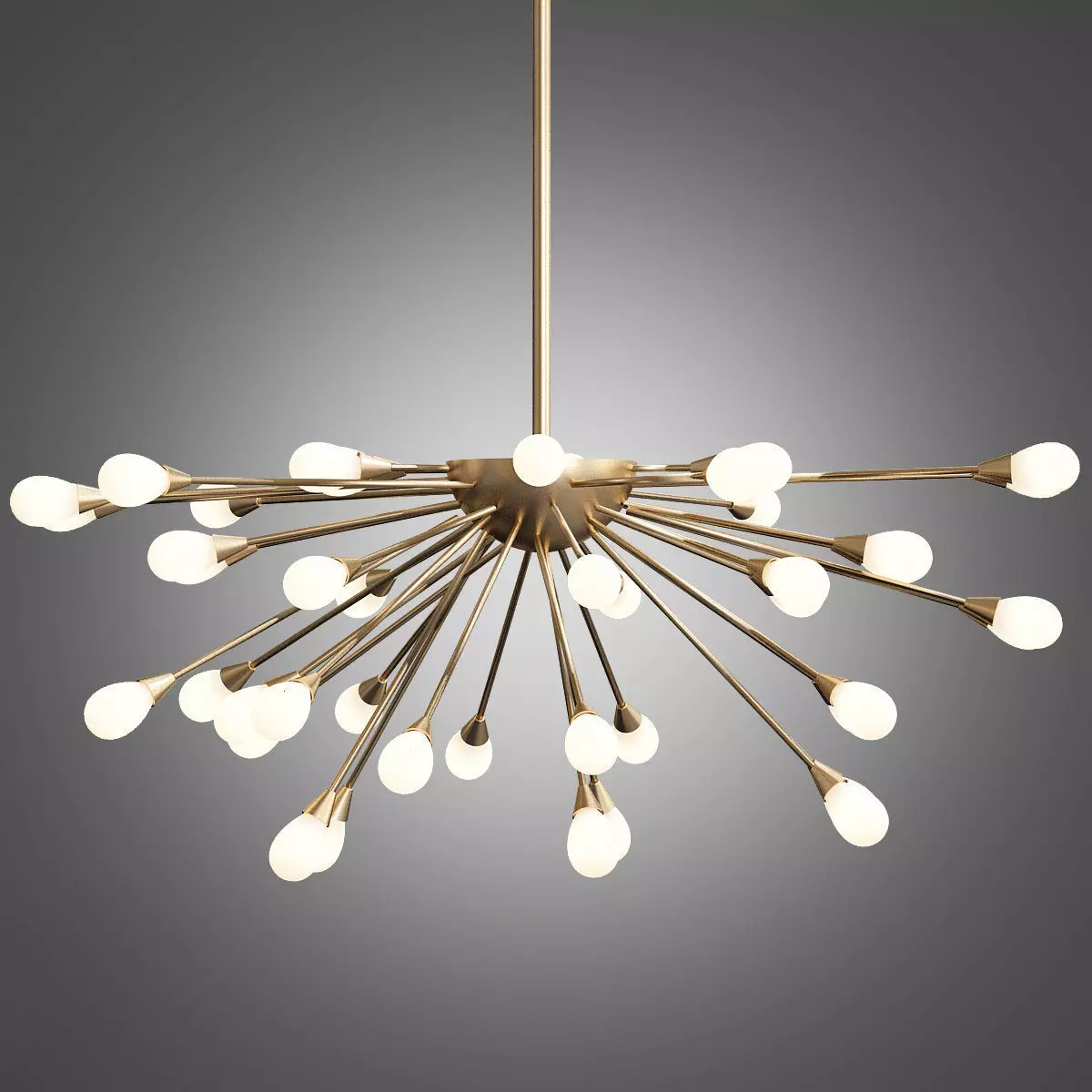 Original Sputnik Kronleuchter 3D model_0