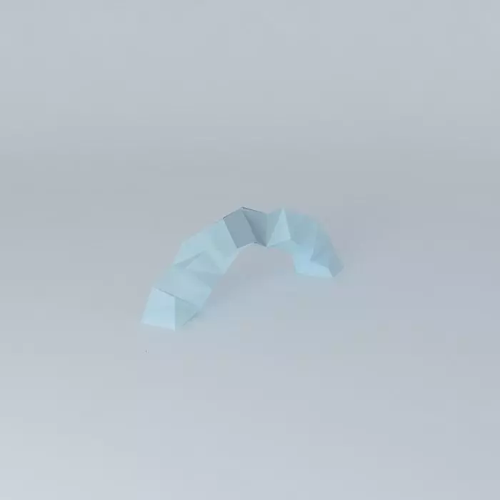 Crystal Bow Building Free 3D model_0