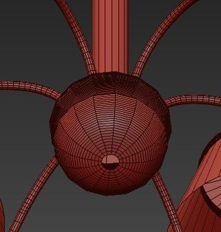 Visual Comfort Chandelier 3D model_3