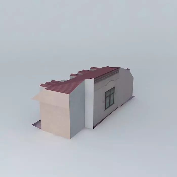 Cooperative Bank in Pilsen Free 3D model