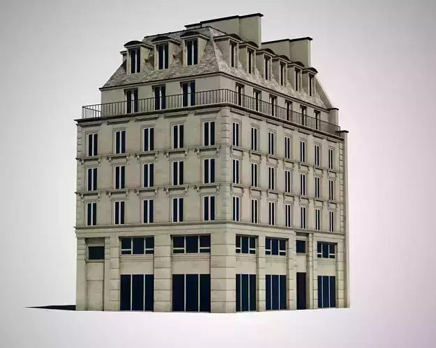 Paris House 3D model