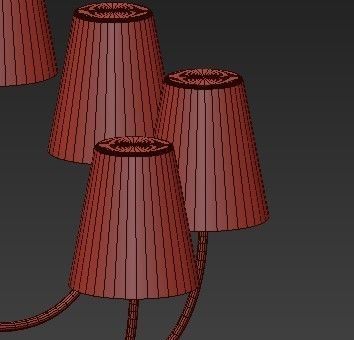 Imperial Chandelier 21 Loft Concept 3D model_3