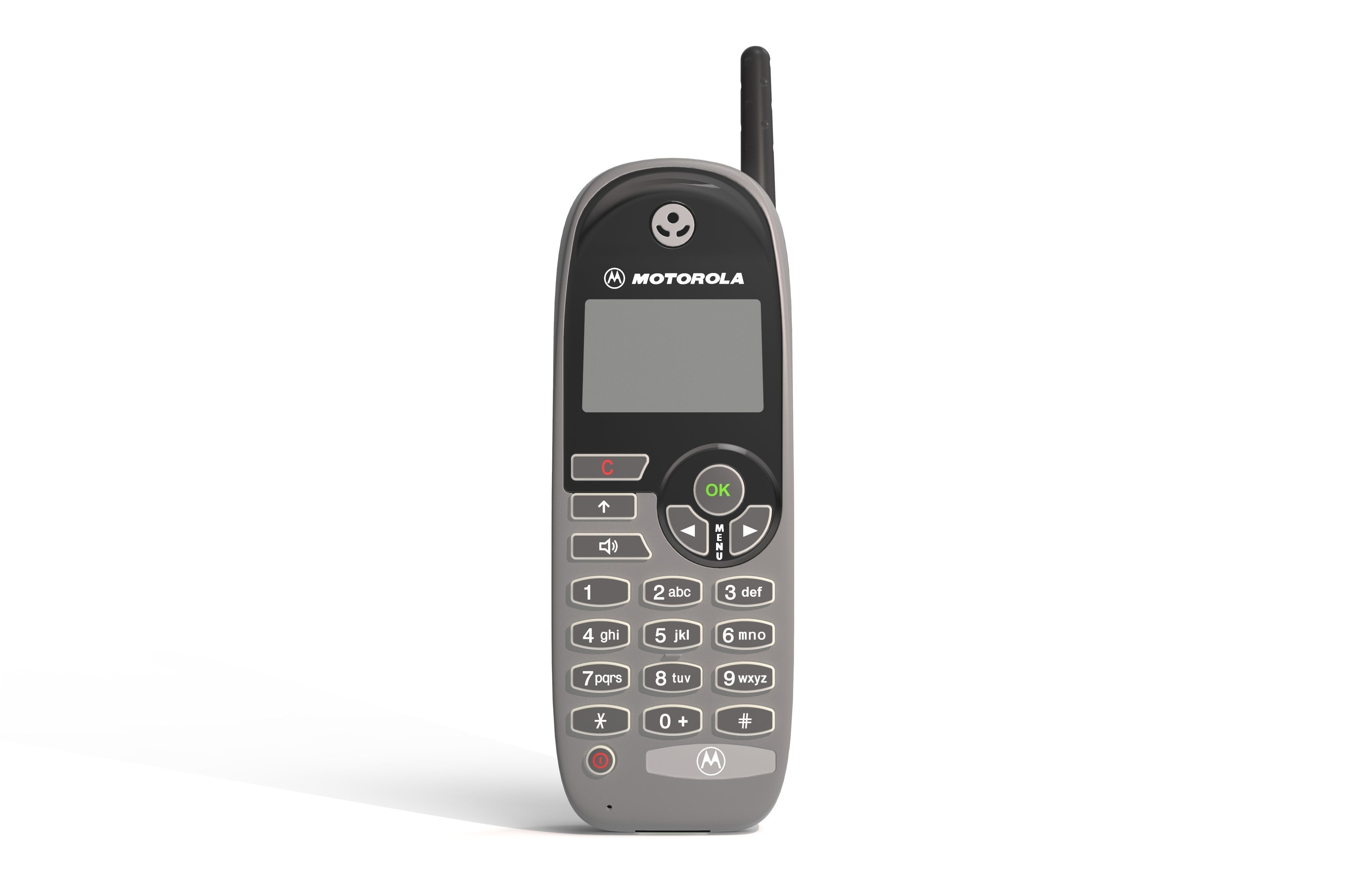 Motorola m3788e 3D model_2
