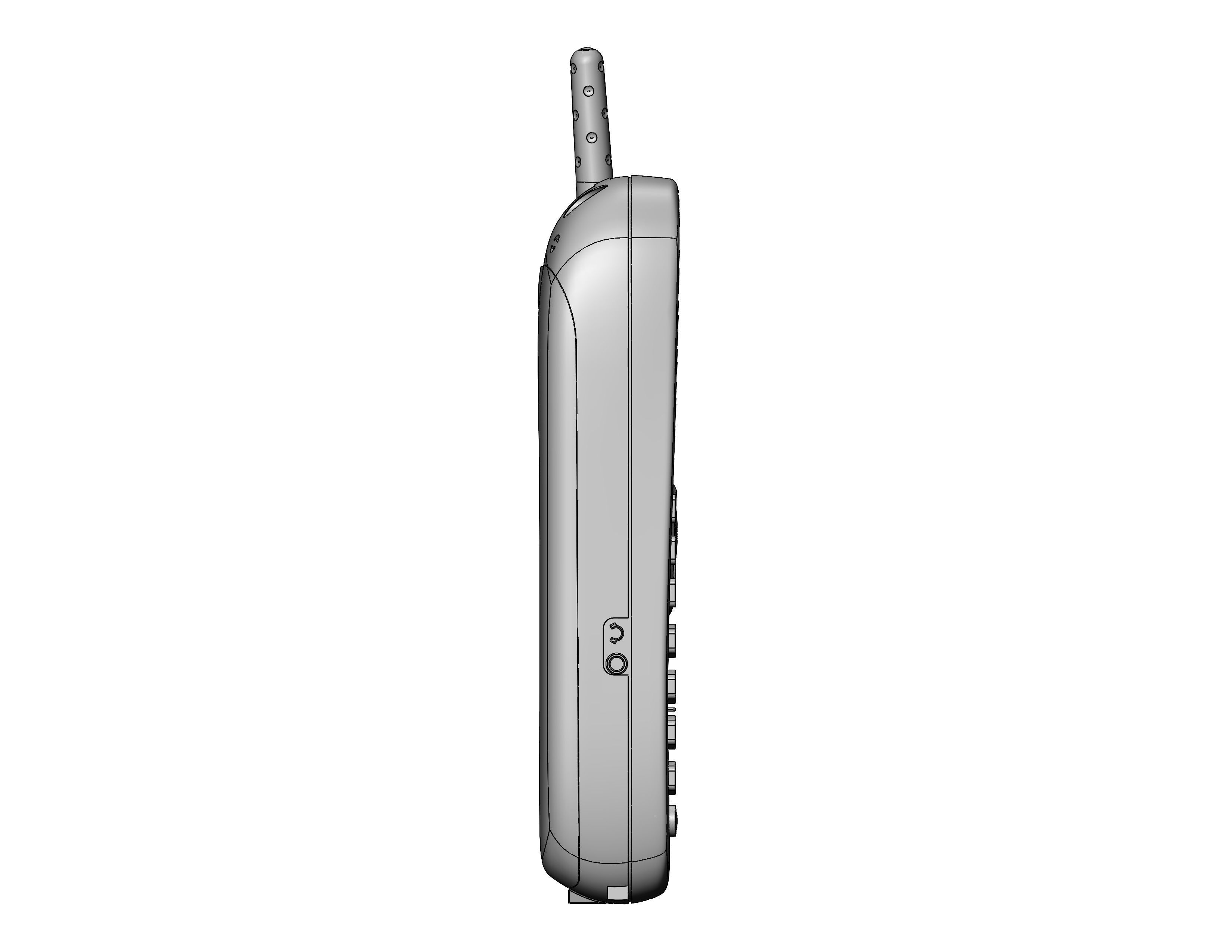 Motorola m3788e 3D model_10