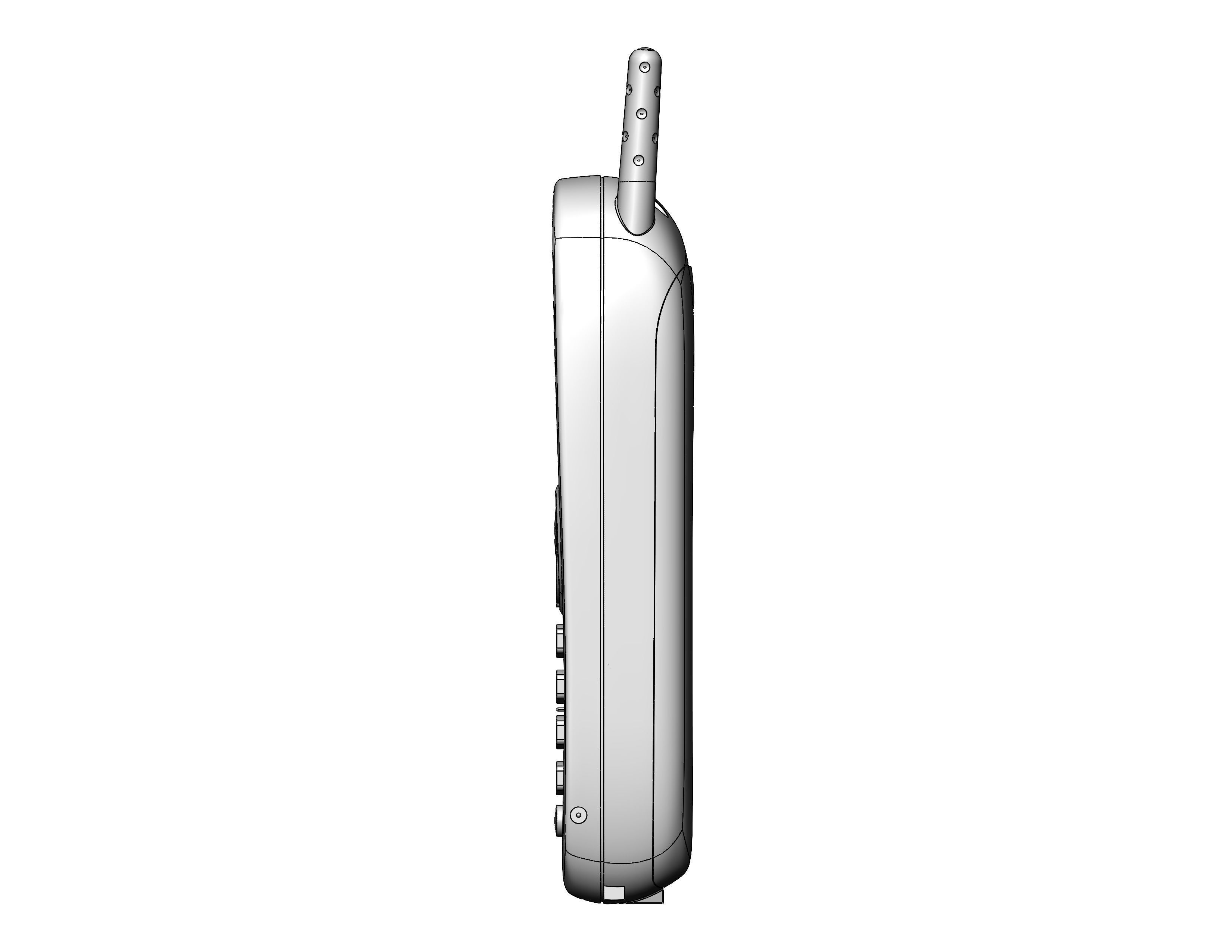 Motorola m3788e 3D model_12