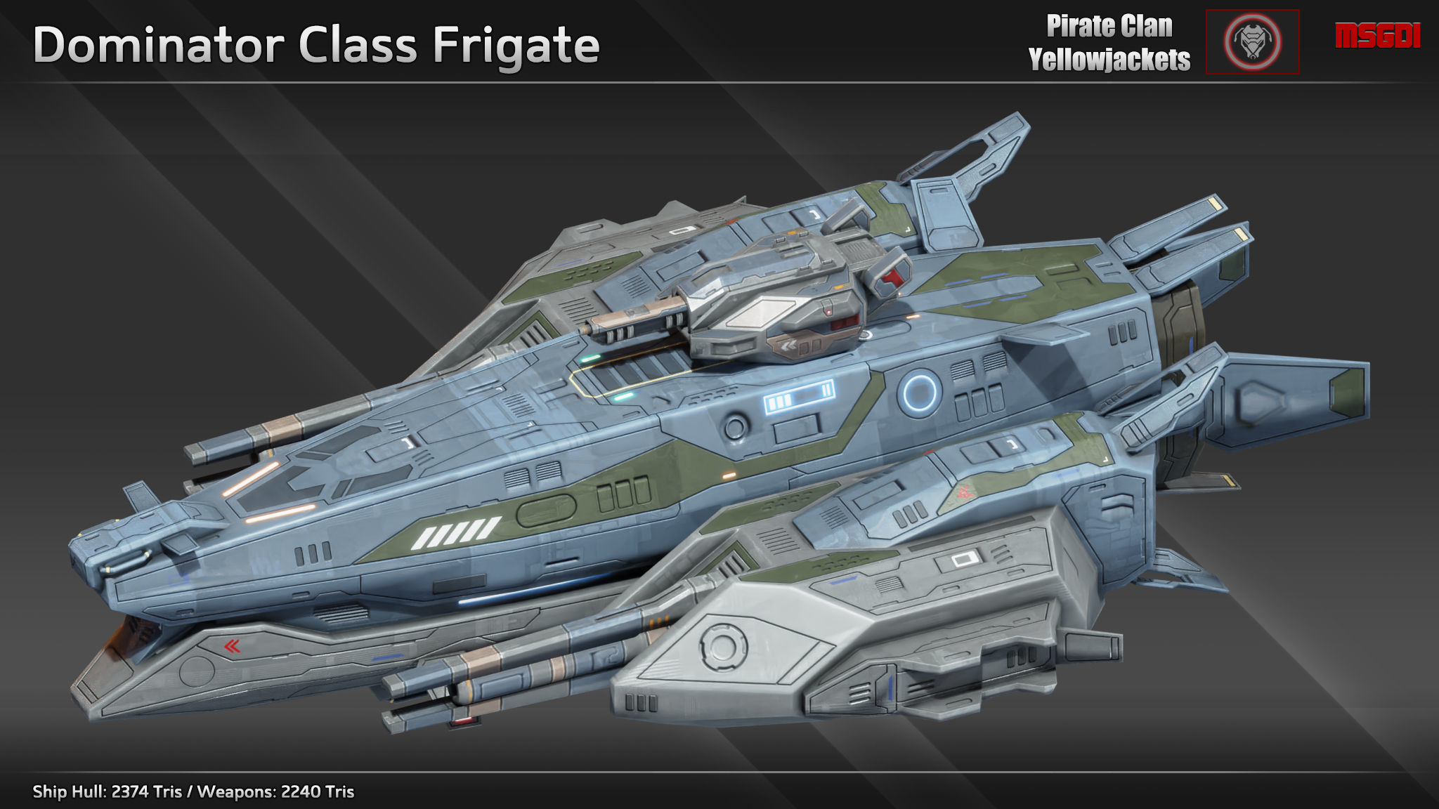 Pirate Clan Yellowjackets Spaceship Collection _8