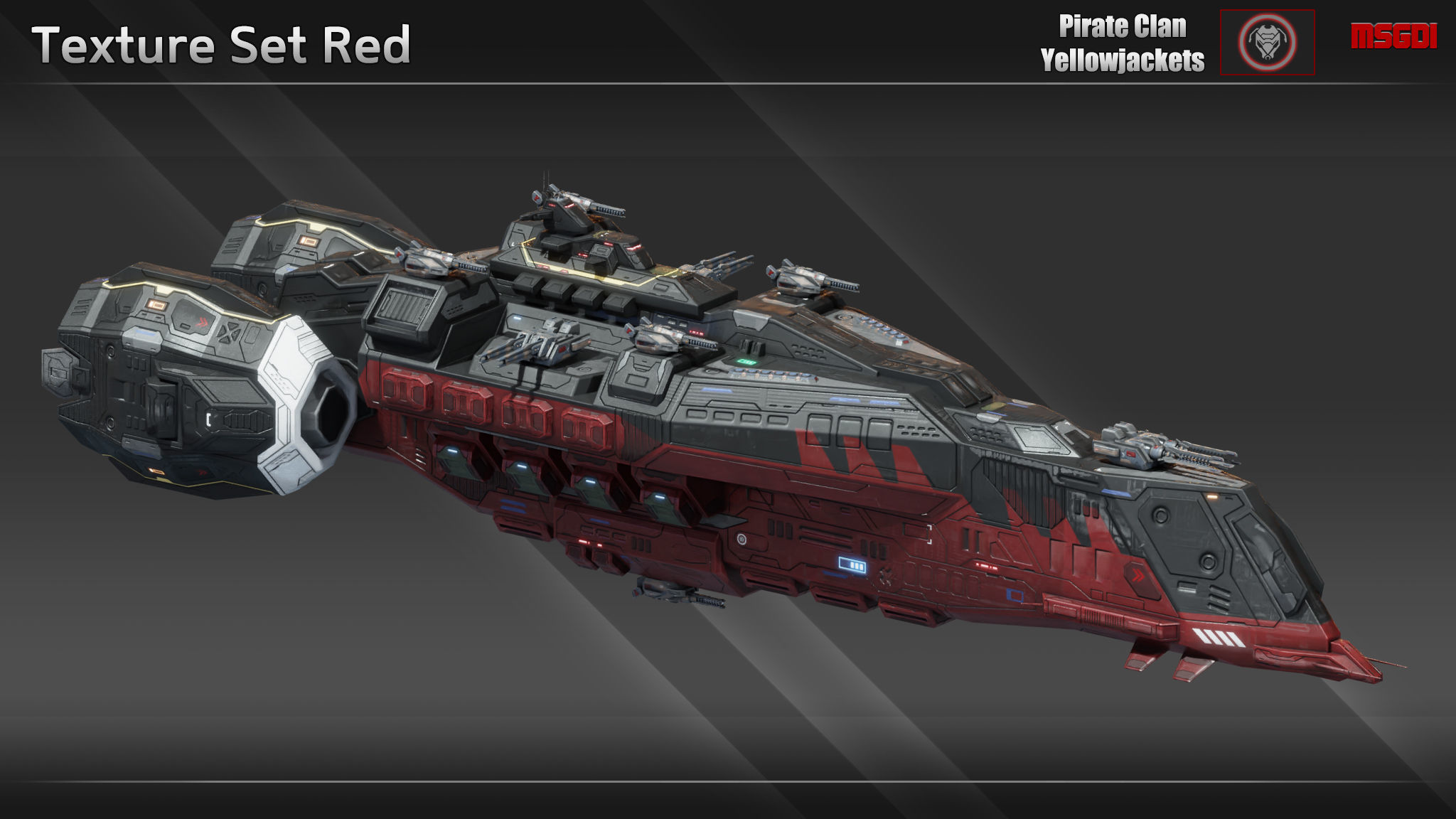 Pirate Clan Yellowjackets Spaceship Collection _19