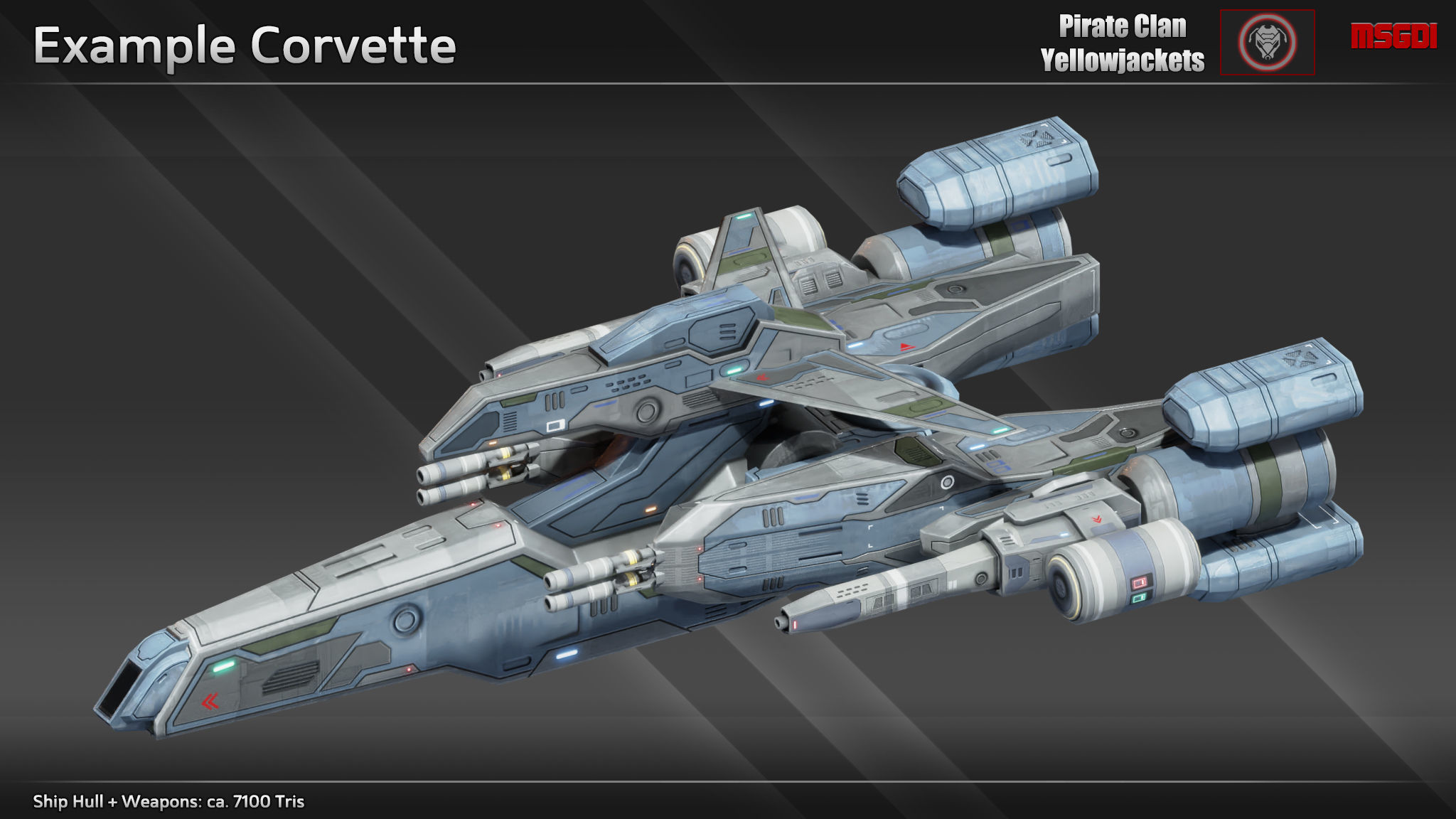 Pirate Clan Yellowjackets Spaceship Collection _10