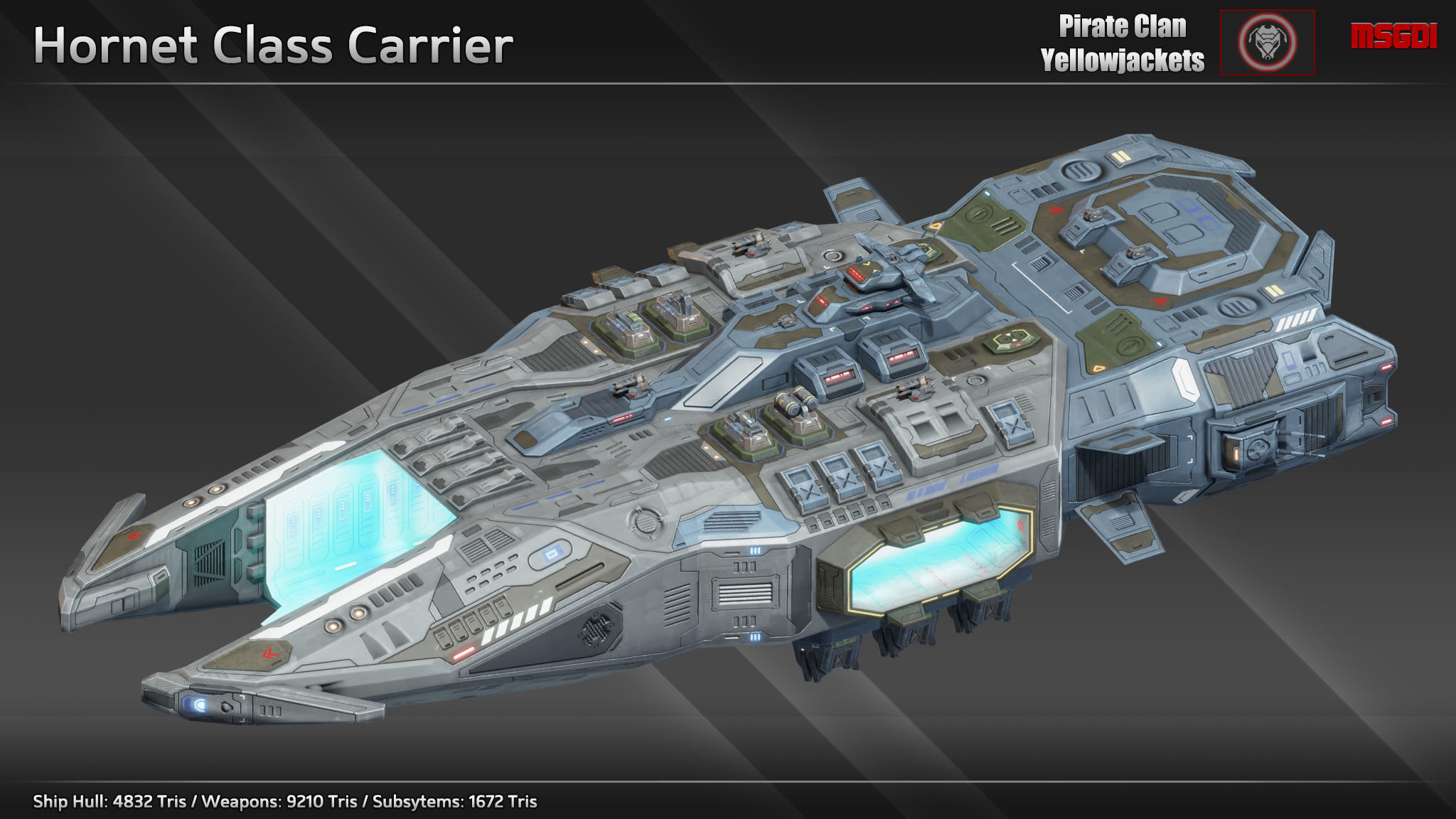 Pirate Clan Yellowjackets Spaceship Collection _3