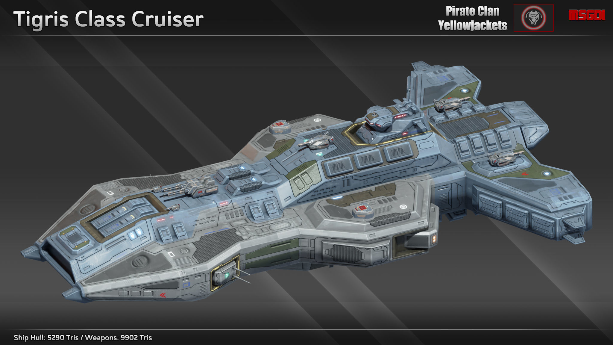 Pirate Clan Yellowjackets Spaceship Collection _5