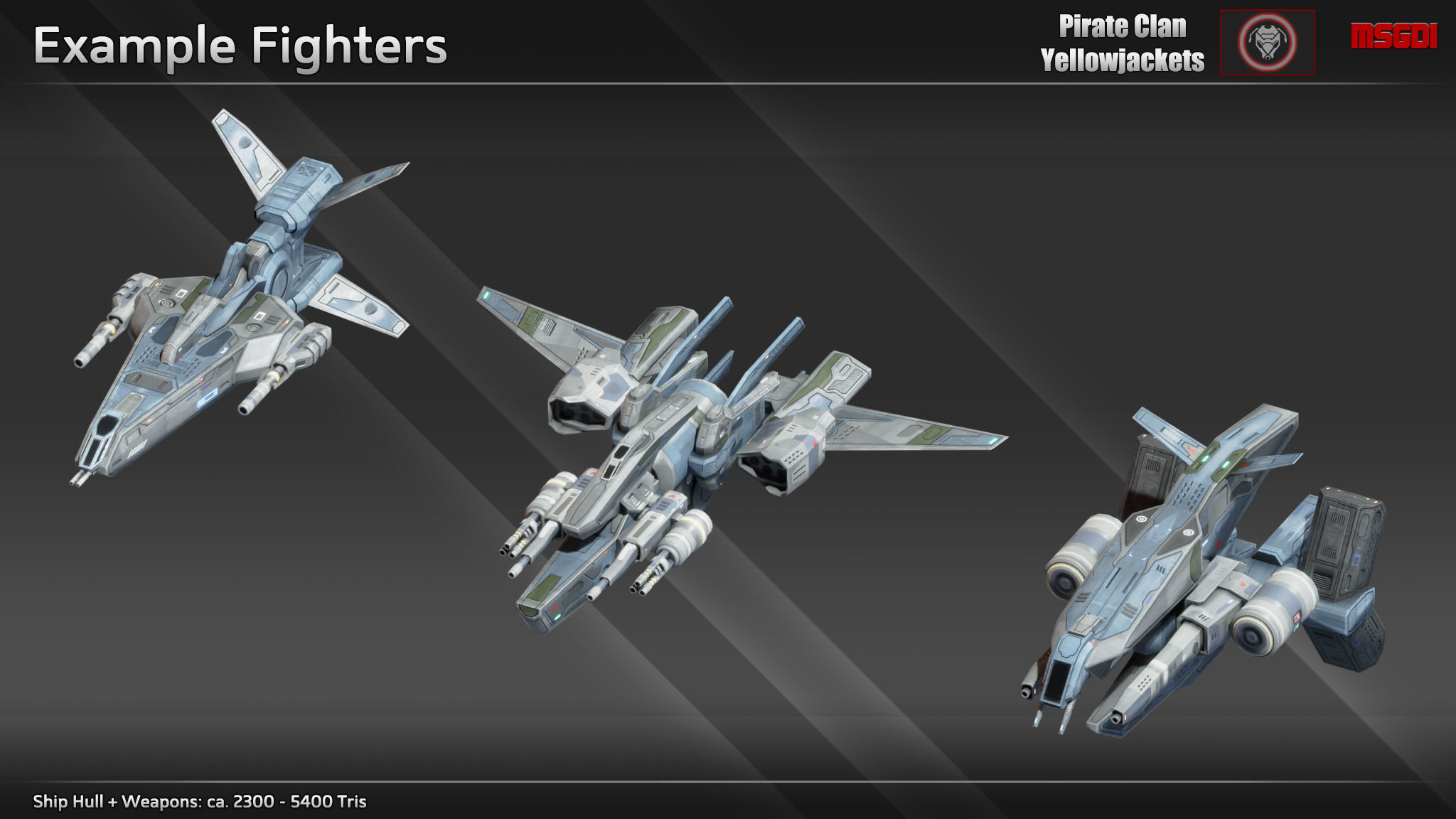 Pirate Clan Yellowjackets Spaceship Collection _9