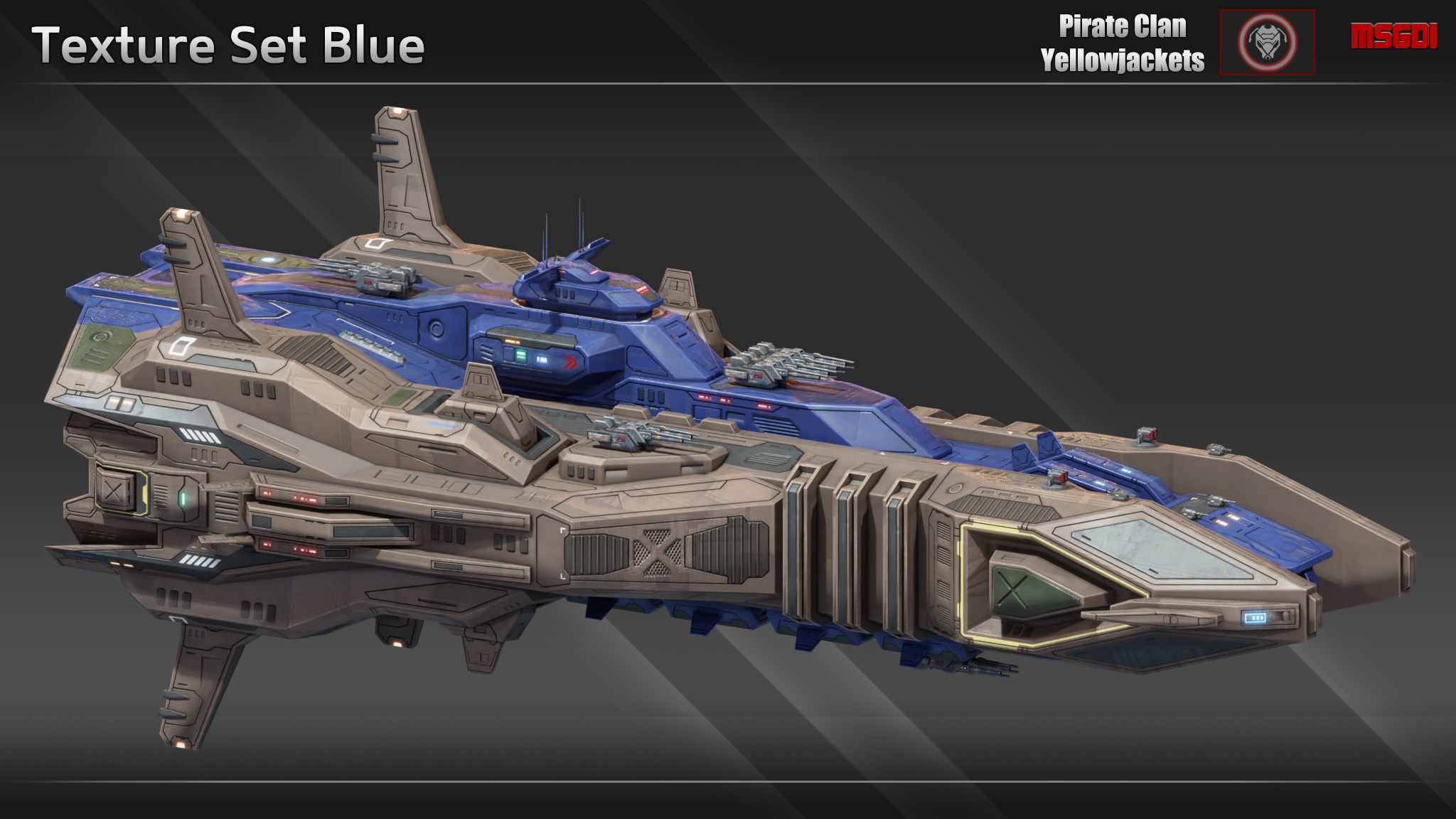 Pirate Clan Yellowjackets Spaceship Collection _17