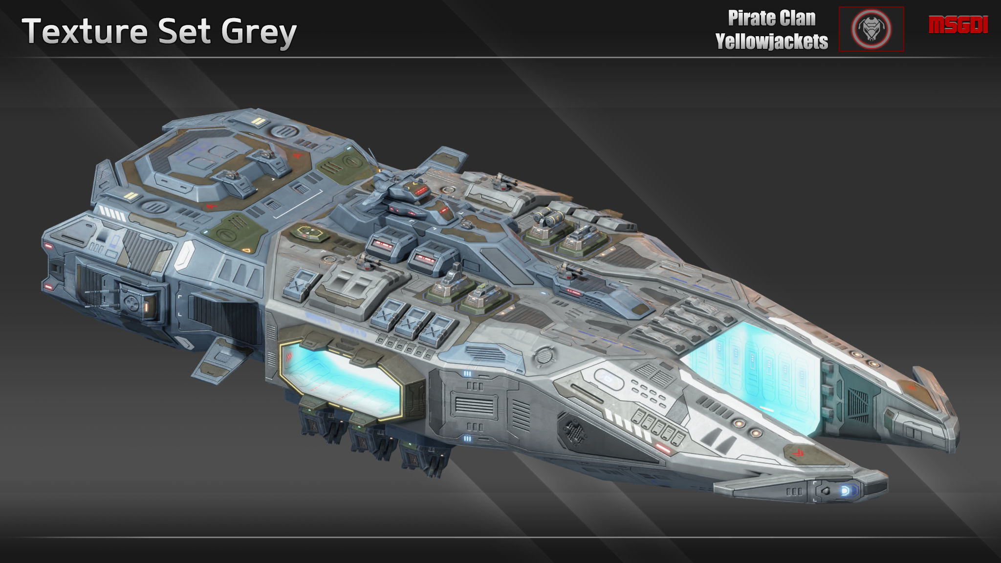 Pirate Clan Yellowjackets Spaceship Collection _18