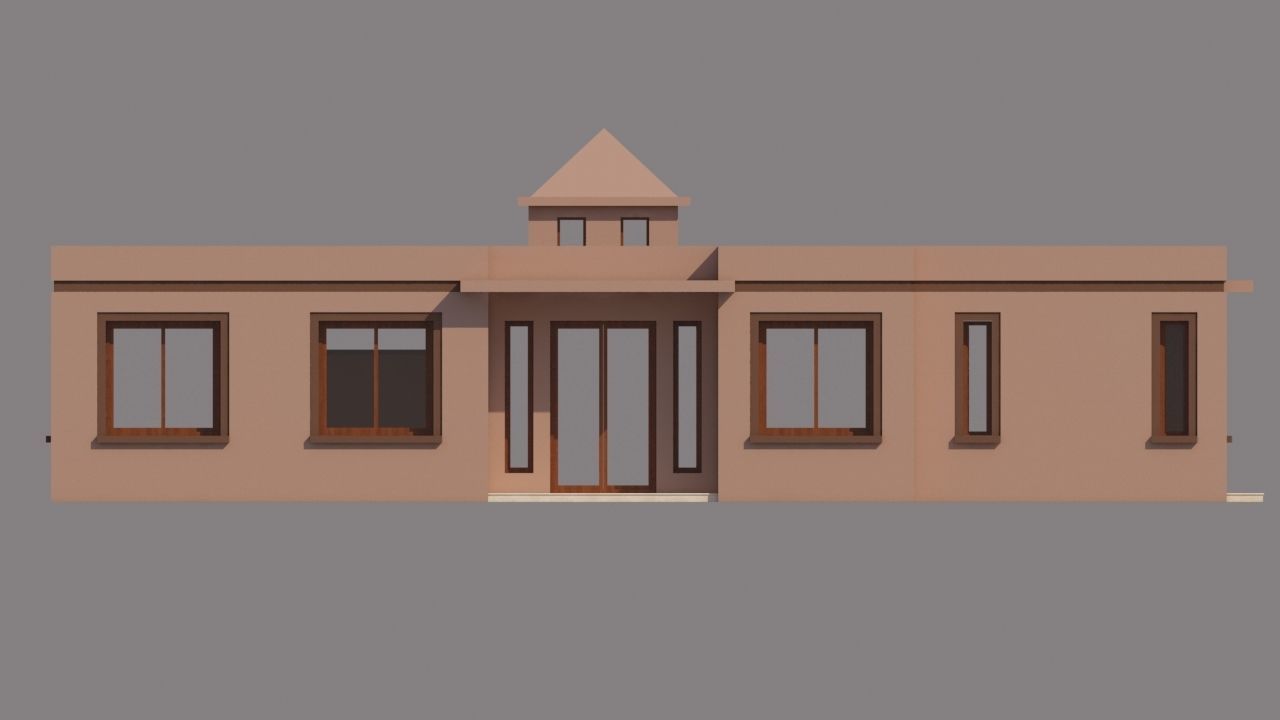 Moroccan House Marrakech 3D model_7