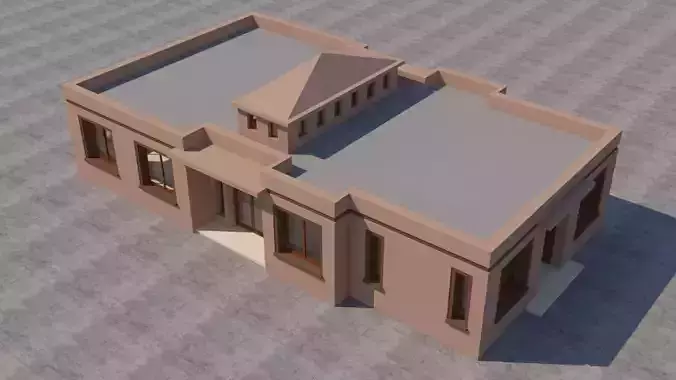 Moroccan House Marrakech 3D model Moroccan House Marrakech 3D model