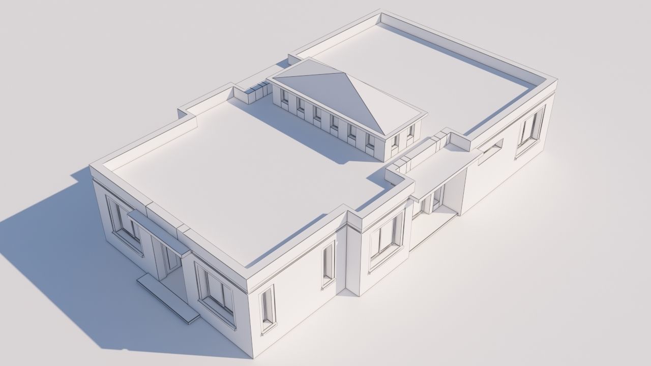 Moroccan House Marrakech 3D model_11
