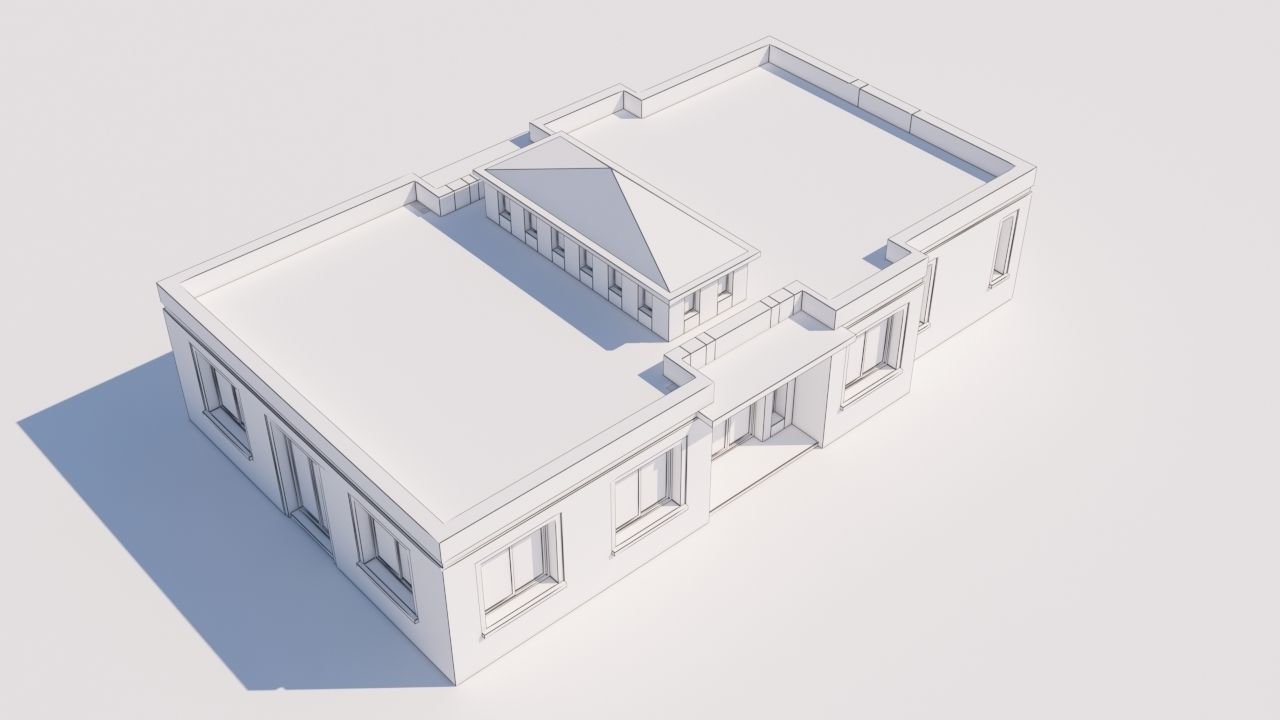Moroccan House Marrakech 3D model_10