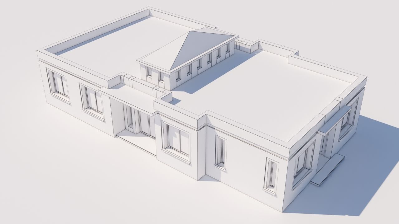Moroccan House Marrakech 3D model_9