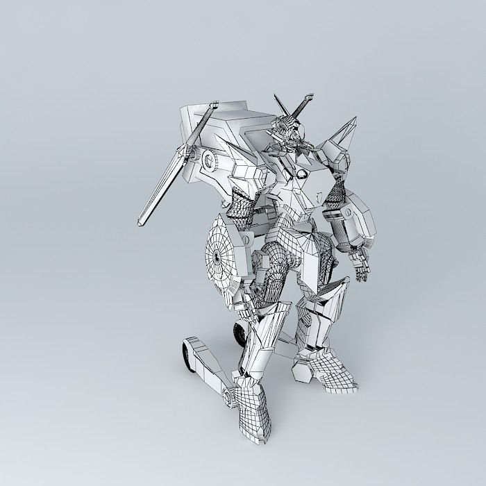 Lancelot robot Free 3D model_3