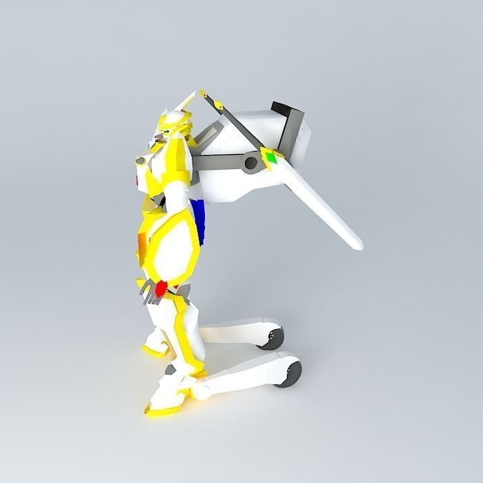 Lancelot robot Free 3D model_2