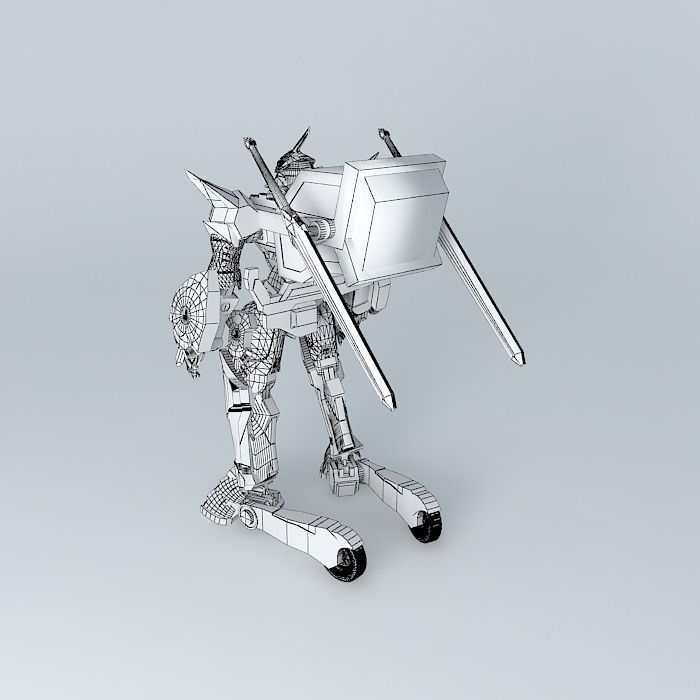 Lancelot robot Free 3D model_4