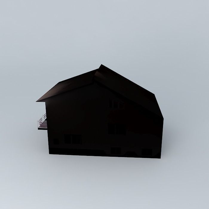 Hungarian street in Pilsen Free 3D model_1