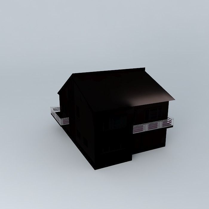 Hungarian street in Pilsen Free 3D model_2