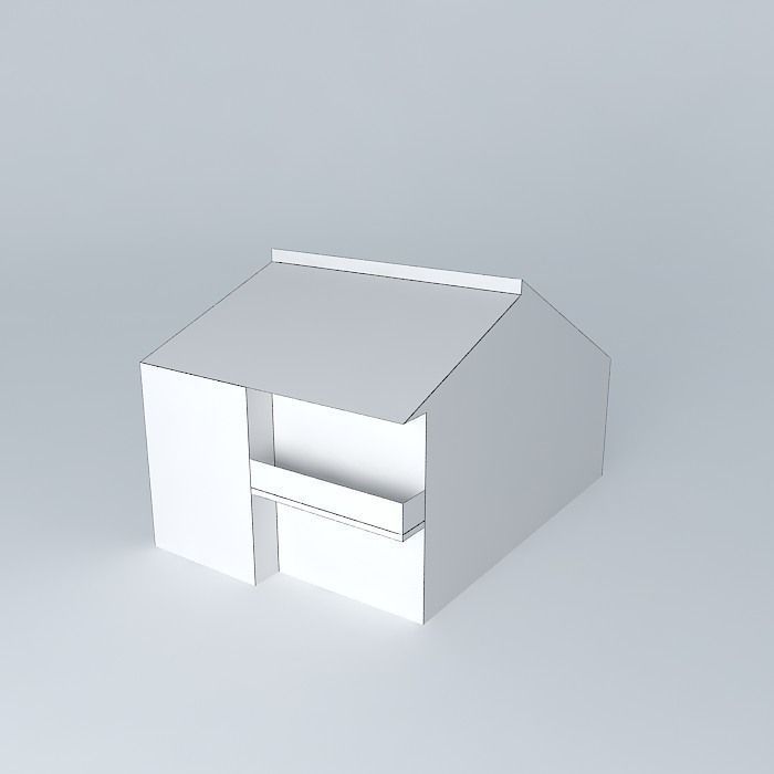 Hungarian street in Pilsen Free 3D model_4