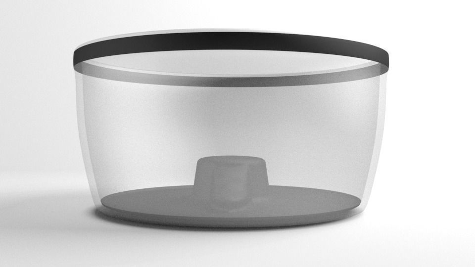 Aquarium - Turtle-Bowl 3D model_1