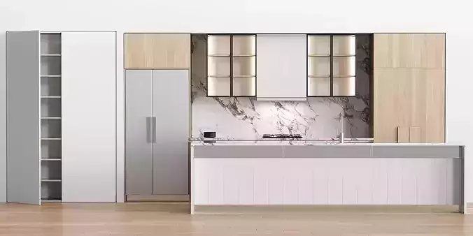 White Modern kitchen