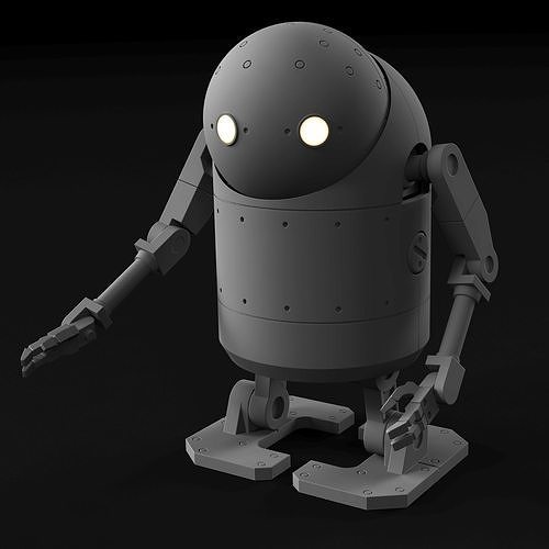 Machine Lifeform buildable figure from Nier Automata 3D print model