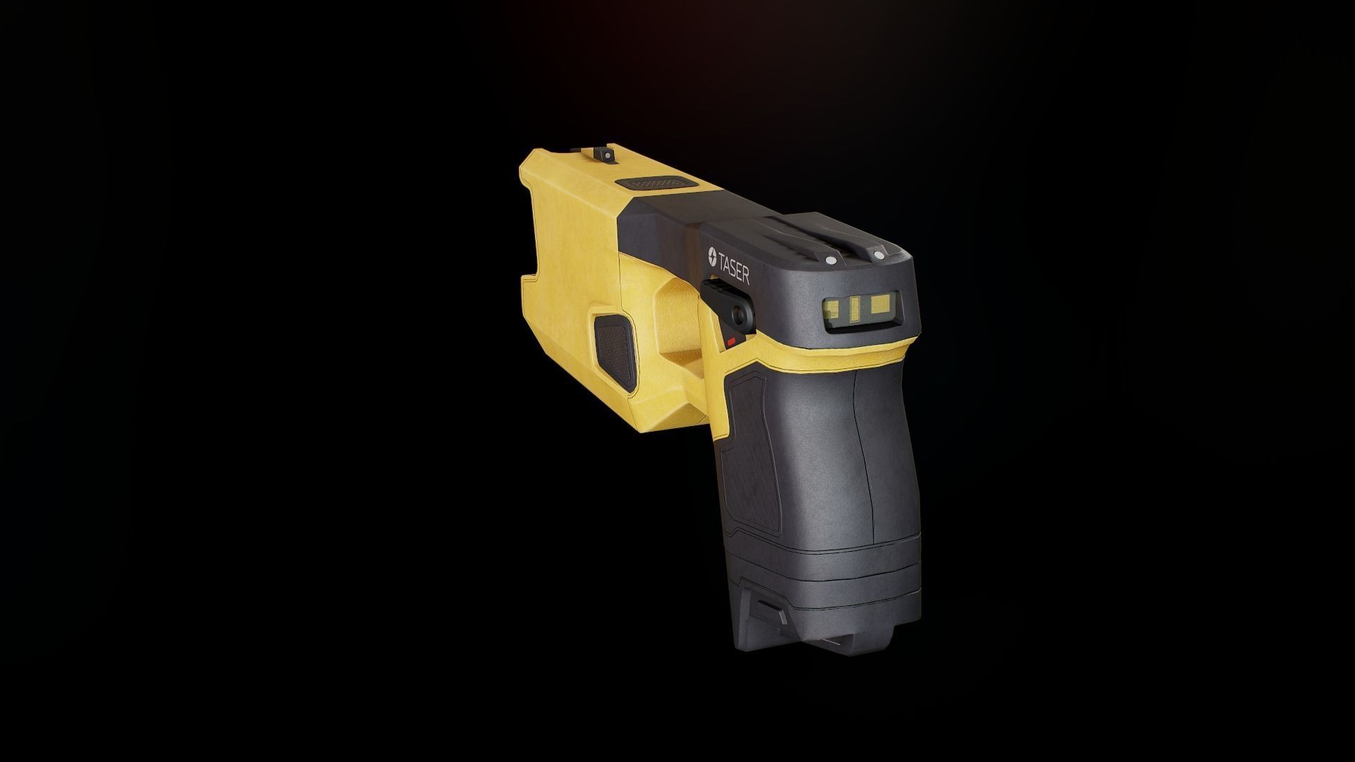 Taser 7 laser gun Low-poly 3D model_2