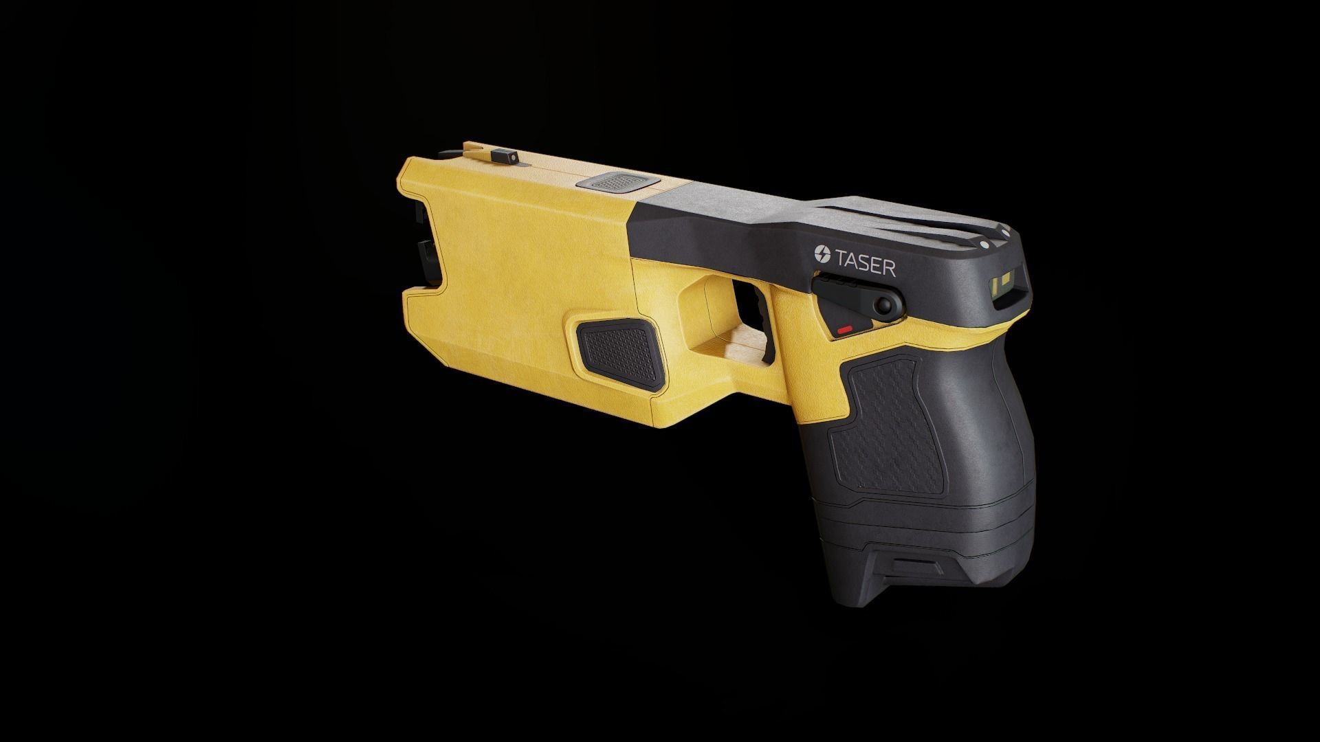 Taser 7 laser gun Low-poly 3D model_3