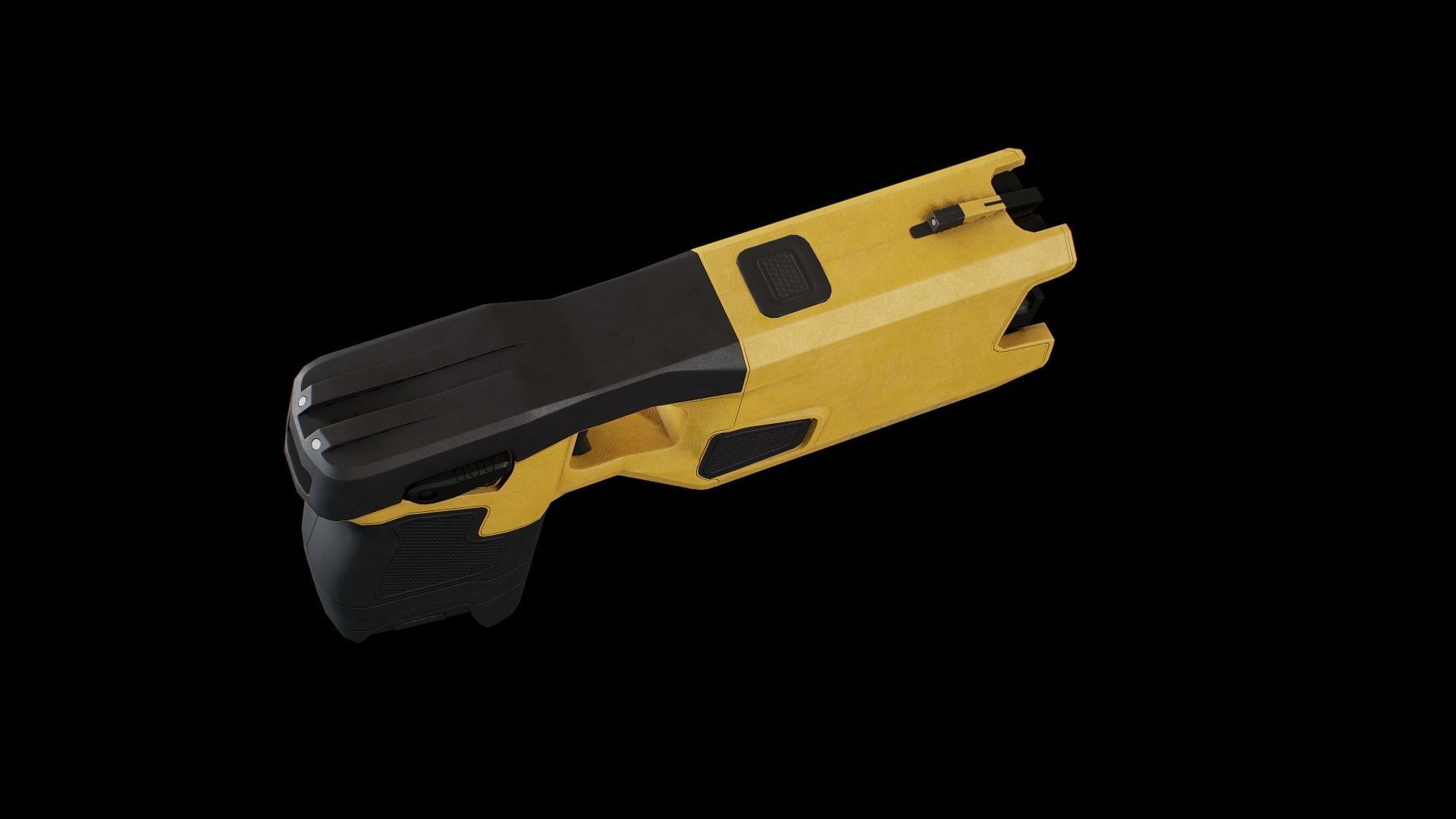Taser 7 laser gun Low-poly 3D model_7