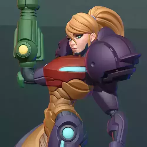 Varia Suit Samus Aran 3D Print Model 3D print model
