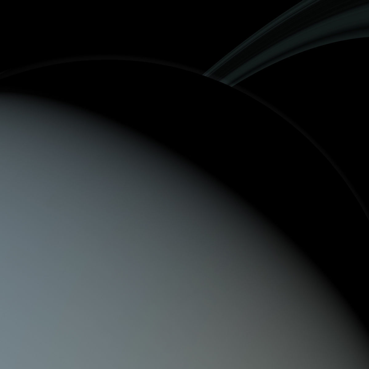Uranus planet saturn 3D model_3