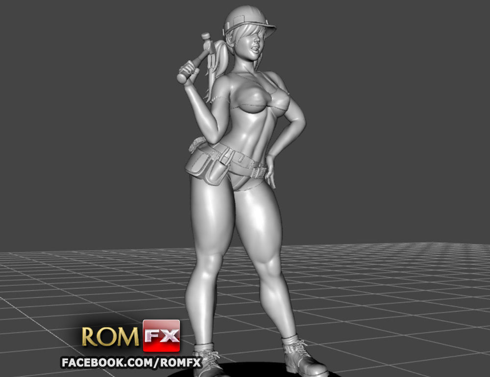 The Hand Girl - 3D Printable Figure 3D print model_20