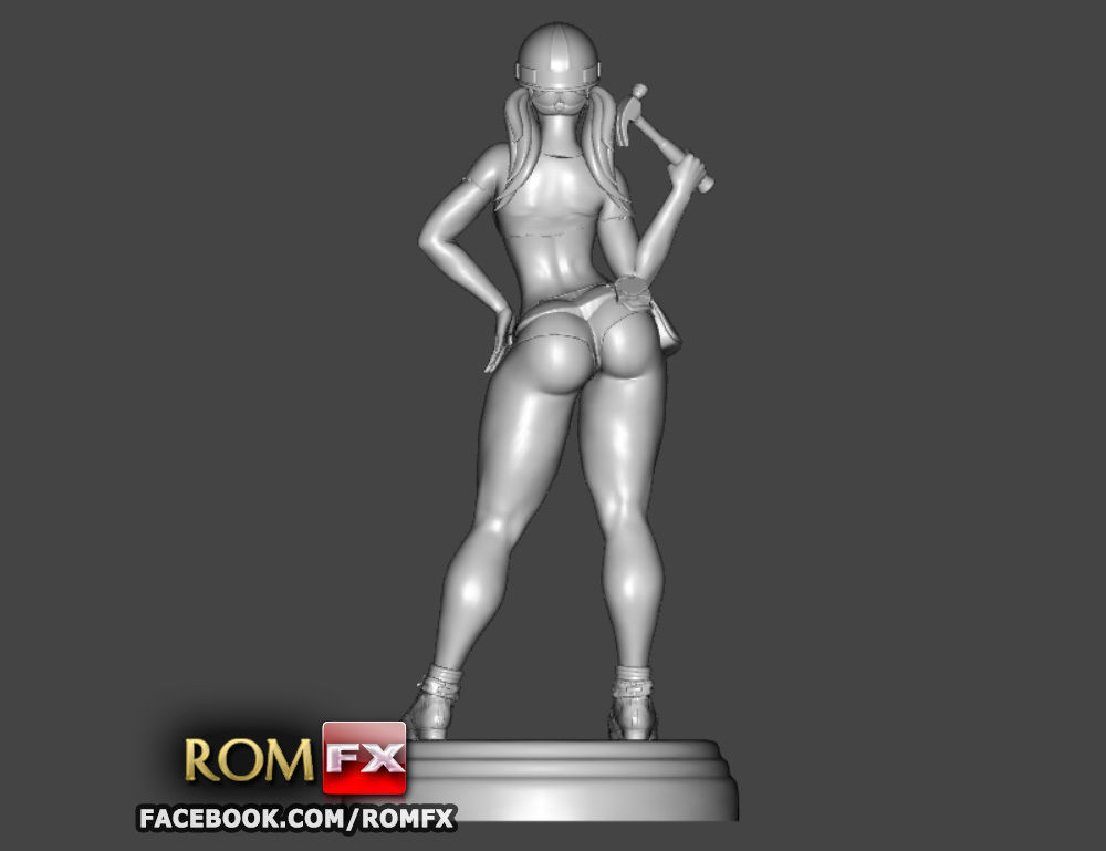 The Hand Girl - 3D Printable Figure 3D print model_6