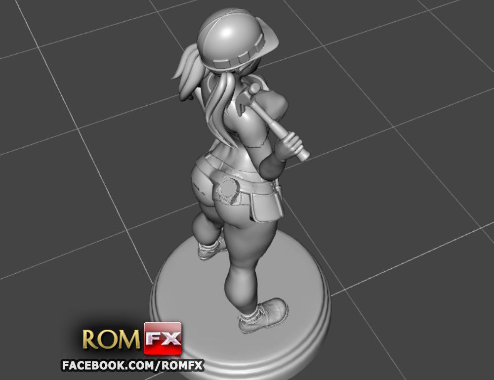 The Hand Girl - 3D Printable Figure 3D print model_22